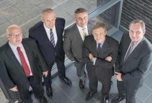 Graham Construction Directors shot from above 